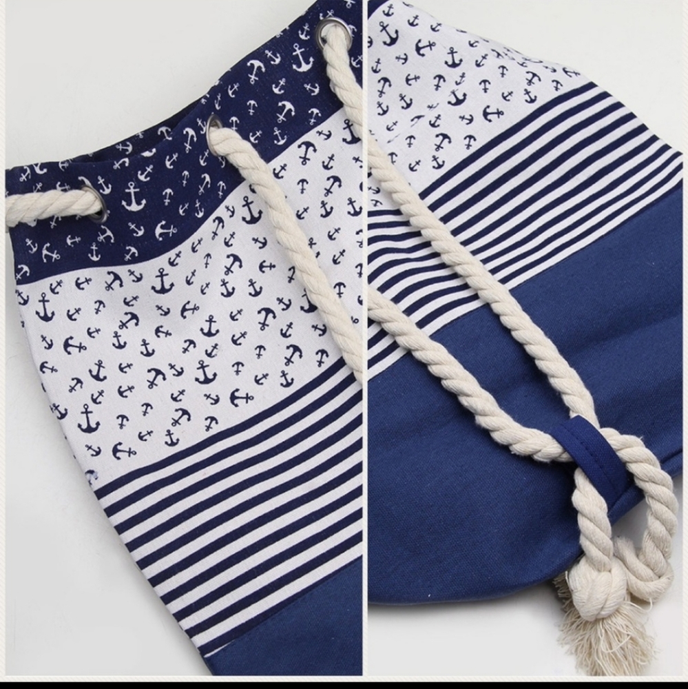 Nautical bucket bag - Picture 8 of 9